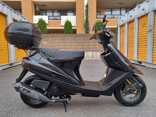 アドレスV100 Uber Eatsでも大活躍 バッテリー新品 BOX付き（鍵付