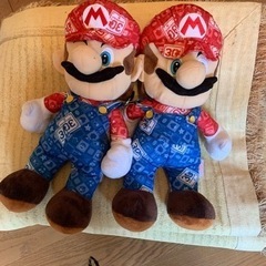 マリオのぬいぐるみ40センチくらいあります