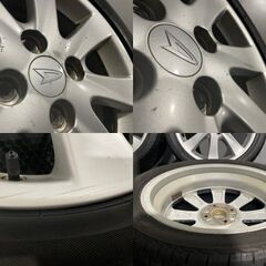 sugarムーヴ純正4本 BS NEXTRY 165/50R16　ダイハツ BS NEXTRY 165/50R16】夏タイヤ【ダイハツ ムーヴカスタムRS 純正