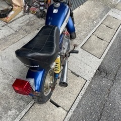 【ネット決済・配送可】Kawasaki カワサキ　AV50 50...