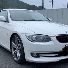 【ネット決済】BMW320E92 後期　サンルーフ　車高調