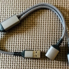 USBスプリッタYケーブル USB USBポート パワースプリッ...