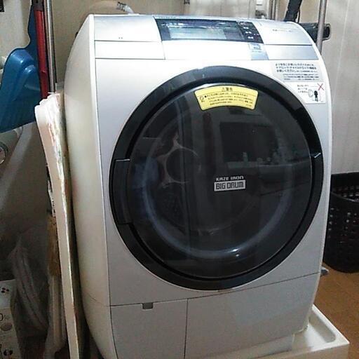 【交渉中】日立 ドラム式洗濯乾燥機 BD-V9800L 2015年製