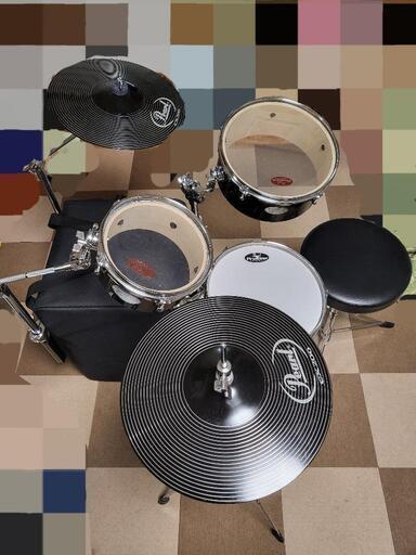 Pearl(パール) Rhythm Traveler Black Box RT-703/C ドラムセット