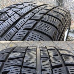 スタッドレスタイヤ4本セット 215/45R17 ホイール付き 7J PCD100 YOKOHAMA iG50PLUS 2017年 夏タイヤにも！