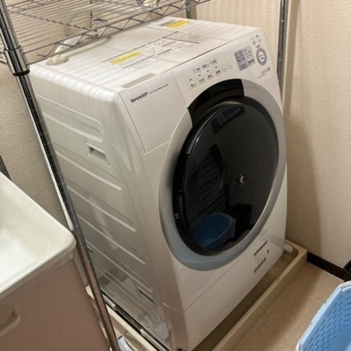 シャープ7kg ドラム式洗濯乾燥機