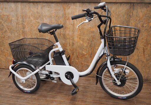 カイホウジャパン  Ashiraku Petit  電動三輪自転車 BEPN18 14・18インチ 充電時間 約3.5時間  走行距離 約30Km（充電1回分/低モード時）