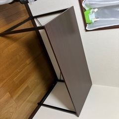 パソコンデスク　茶