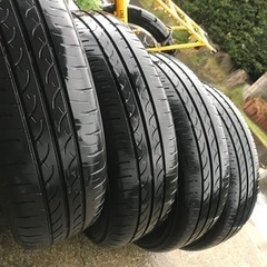 綺麗な軽自動車の14インチタイヤ&アルミ