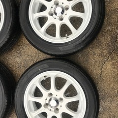 綺麗な軽自動車の14インチタイヤ&アルミ