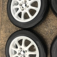 綺麗な軽自動車の14インチタイヤ&アルミ