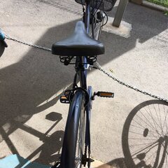 ☆店頭にて試乗可☆ J2703 シティサイクル自転車 ブルー 26インチ