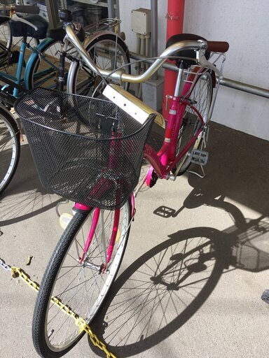 ★リユースのサカイ千葉中央店★  自転車 27インチ ピンク クリーニング済み TC4695 ☆リユースのサカイ千葉中央店☆ 自転車 26 ピンク クリーニング済み