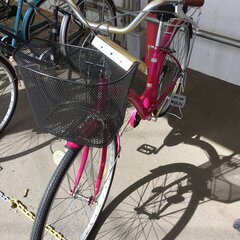 ★店頭にて試乗可★ J2706 シティサイクル自転車　ピンク ２...