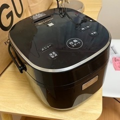 炊飯器  3合 シャープ