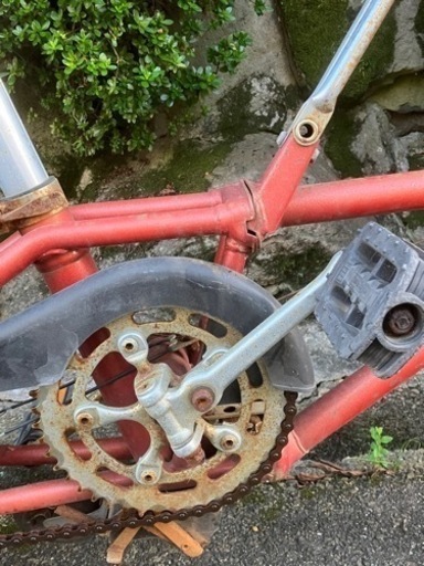 自転車店から出品/折り畳み16インチ/DAHON/貴重な初期型です/錆びてい