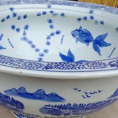 金魚鉢(陶器製)