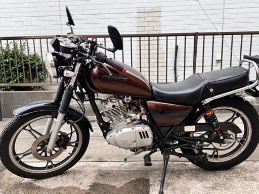 値下げしました！GN１２５H カスタムあり　消耗品ほぼ交換済み　値段交渉可！