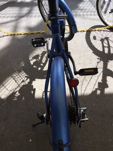 ☆店頭にて試乗可☆ J2709 折りたたみ自転車 ブルー 20インチ