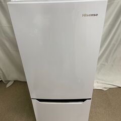 北見市発】ハイセンス Hisense 2ドア冷凍冷蔵庫 HR-D15C 2019年製 白