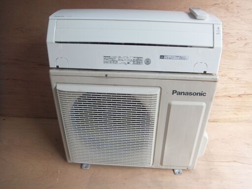 パナソニックエアコン　５．６K　18畳用　200V　２０１８年　冷暖房　室内機クリーニング済