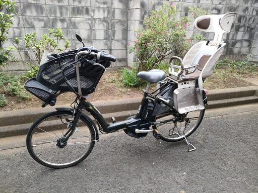 電動アシスト自転車　前後子供乗せ　リチウムイオン電池　子乗せ　ジャンク