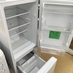 ヤマダ 2ドア冷蔵庫 156L 2021年製 YRZ-F15G1 中古品 IK-336