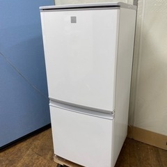 I627 ? つけかえどっちもドア！ SHARP 冷蔵庫 (137L) 2ドア ⭐ 動作 
