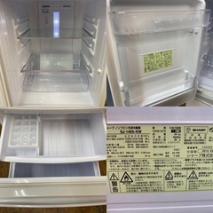 I627 ? つけかえどっちもドア！ SHARP 冷蔵庫 (137L) 2ドア ⭐ 動作 
