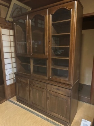 棚　キッチン棚　食器棚　和風　古民家  家具