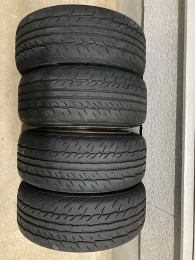 ファイナリスト225/40R18 4本中古バリ山 WORK 戦 18インチ 8j 9j 114.3