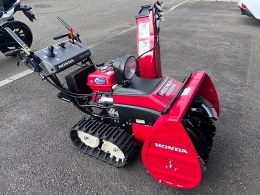 『2022年購入 正規保証有』HONDA 除雪機 HSS760N クロスオーガ