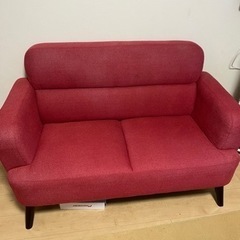 【📣📣取引中】赤いソファー