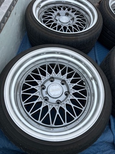 ESSEX18インチ YOKOHAMA タイヤ付きホイールセット ESSEX18インチ YOKOHAMA タイヤ付きホイールセット タイヤホイール