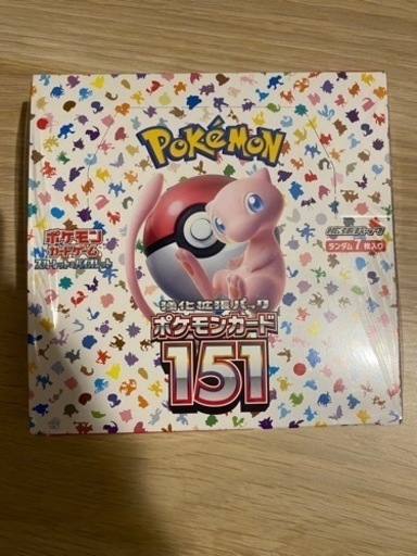 ポケカ151シュリンク付き1box未開封