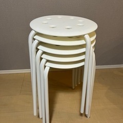 IKEA 丸椅子 5脚