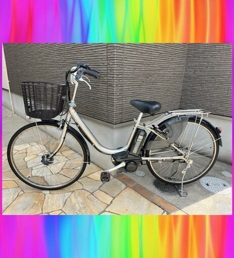 YAMAHA ヤマハ　パスナチュラ　6Ah 電動自転車　電動自転車　電動アシスト自転車　10082