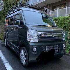 エブリィワゴンda17wSUZUKI純正キャリアハイルーフ専用