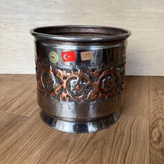 銅製品(中)トルコ工芸品