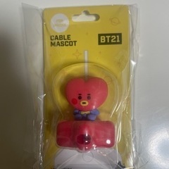 公式　BTS BT21 TATA テテ　タタ　ケーブル　マスコット