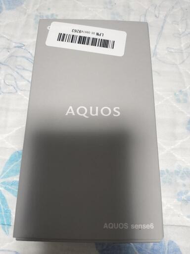 ※SOLD OUT！【ほぼ新品】AQUOS sense6【ドコモ】