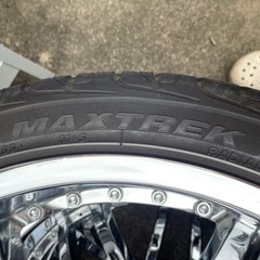 265/35R22 ハリアー80 ツライチ使用 確認2