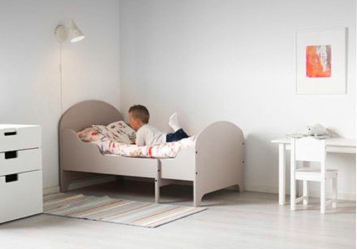 IKEA Trogen グレー　キッズベッド
