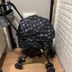 コムペット　ミリミリライトアルファEGロング　スターブラック　ペットカート