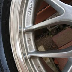 BBSアルミホイール RG-R 17インチ　シルバー