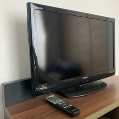 SHARP★AQUOS★32インチ・テレビ録画用HDD付★2013年製