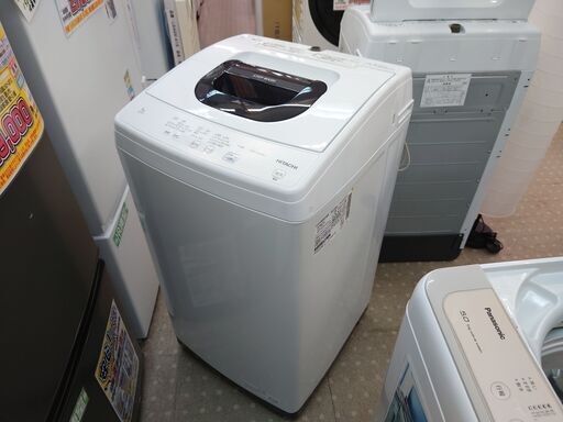 安心の分解洗浄済HITACHI 5.0kg洗濯機 2021年製 保証有り【愛千142】