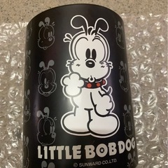 昭和レトロ!Little BOB dog プラスチック製のゴミ箱