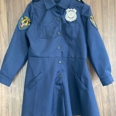 【ネット決済】警察官　女の子　仮装・ハロウィン衣装(120cm)