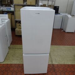 ID 371781　冷蔵庫２ドア　アイリスオーヤマ　156L　２０１８年　へこみ有　AF-156-WE